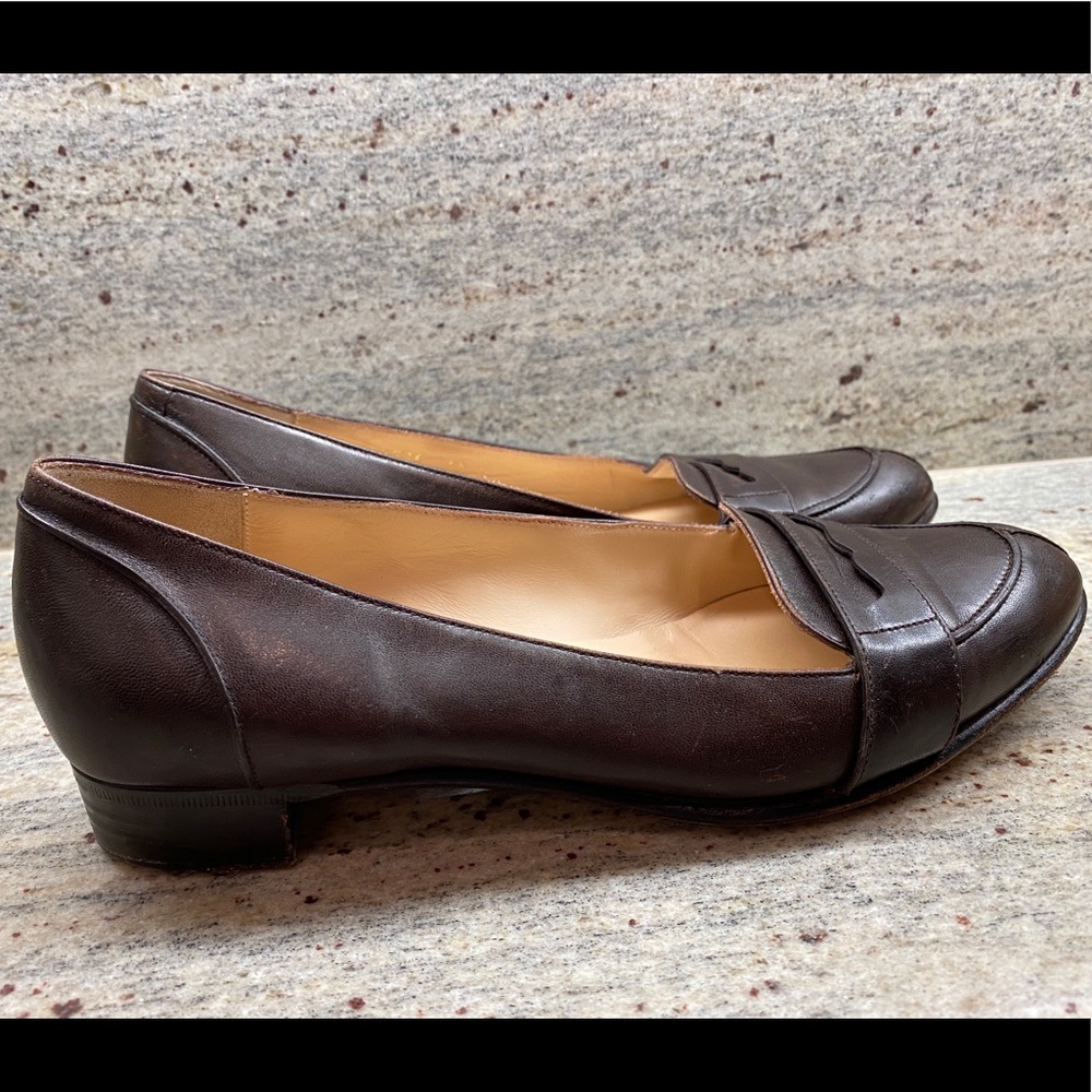 Gucci brown moccasins